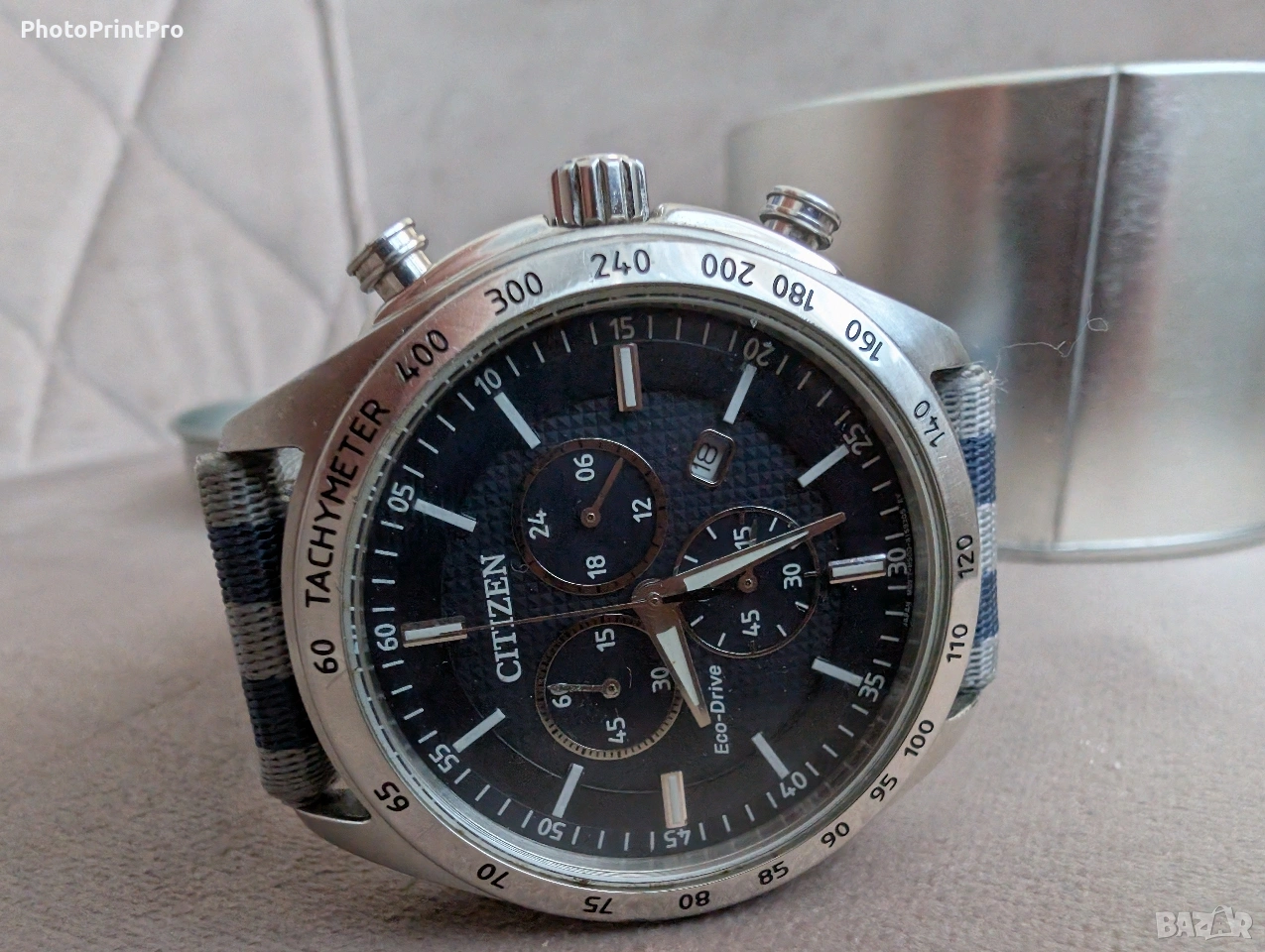 Citizen Eco-Drive Chronograph Brycen – Стил и безкрайна енергия, снимка 1