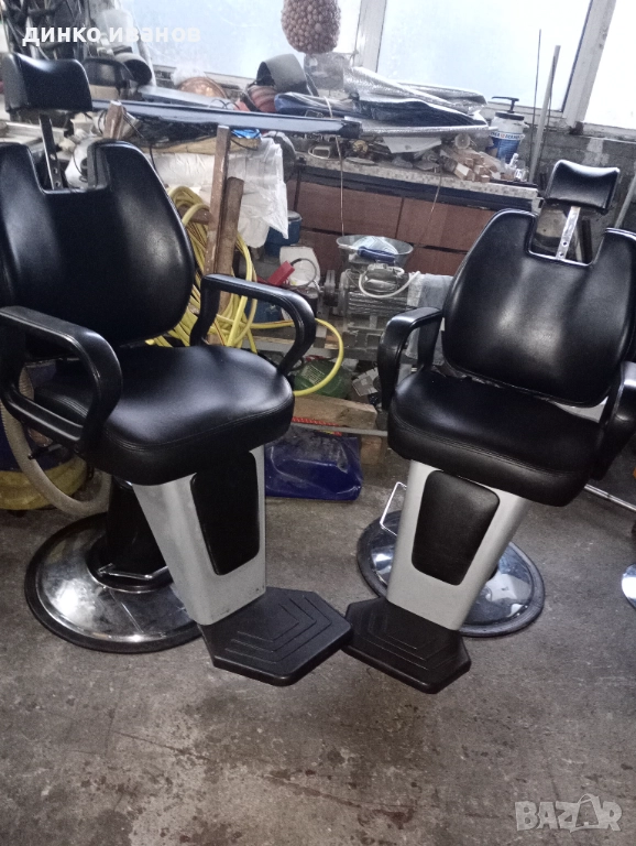 2 Броя Бръснарски столове , снимка 1