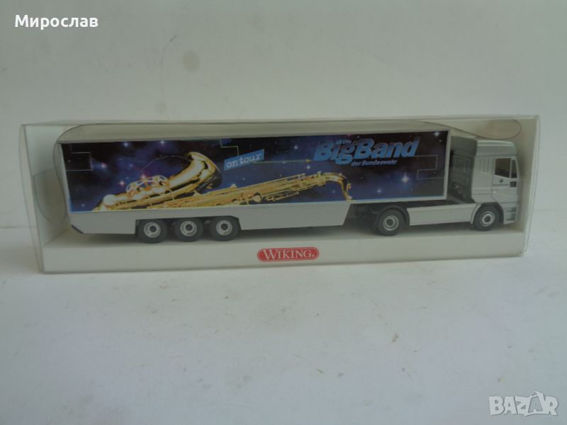  WIKING H0 1/87 IVECO КАМИОН МОДЕЛ ИГРАЧКА КОЛИЧКА, снимка 1