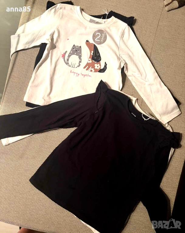 Комплект 2 нови блузки, снимка 1