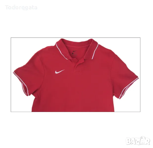 Nike Червена Поло Блуза Polo Shirt L-XL Casual Отлично Състояние ЦСКА Армейци, снимка 1