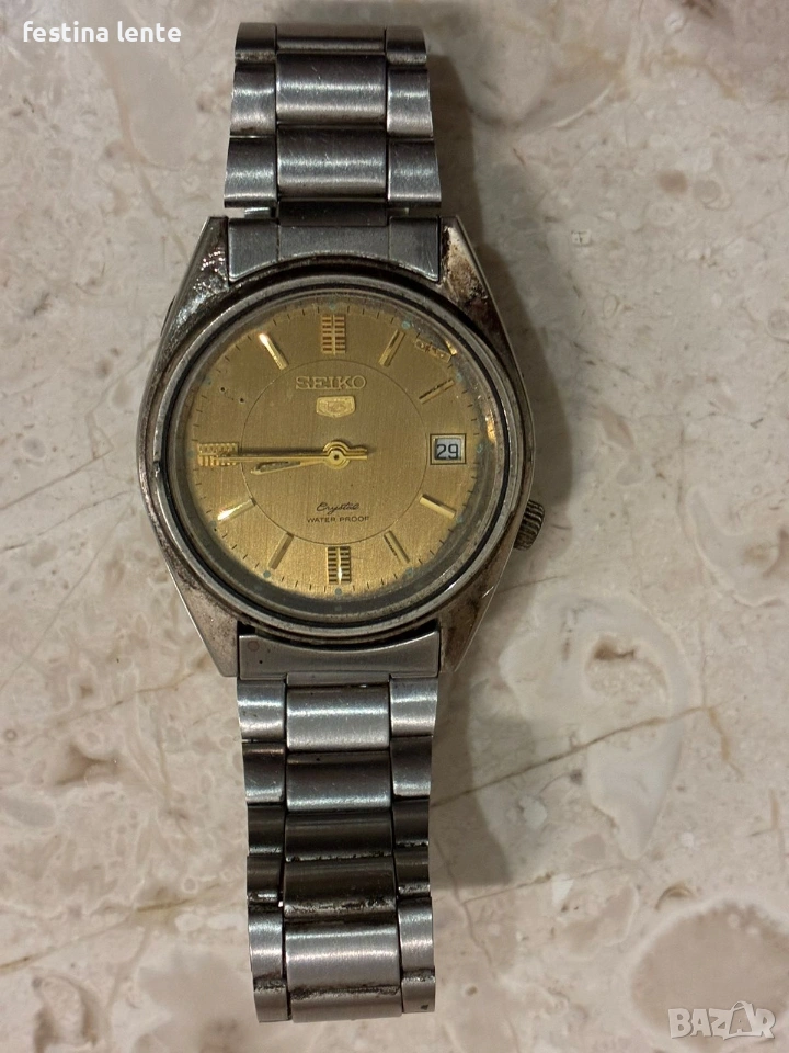 Мъжки часовник SEIKO 5 / Crystal, снимка 1