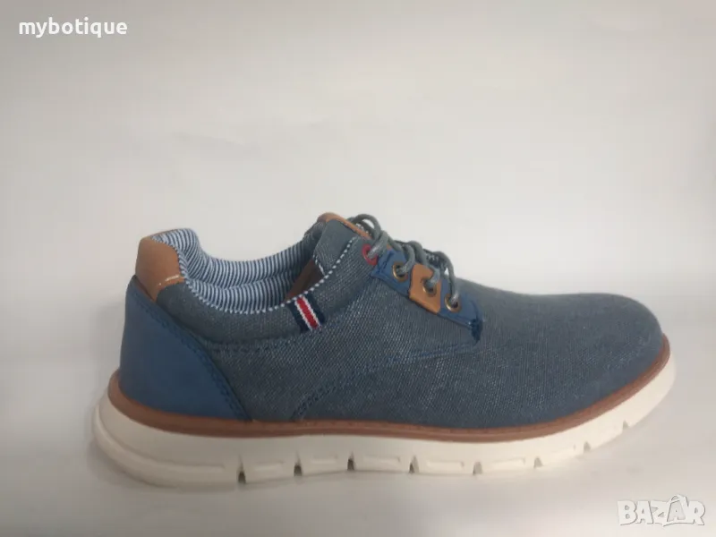 Мъжки обувки от дънков плат , снимка 1