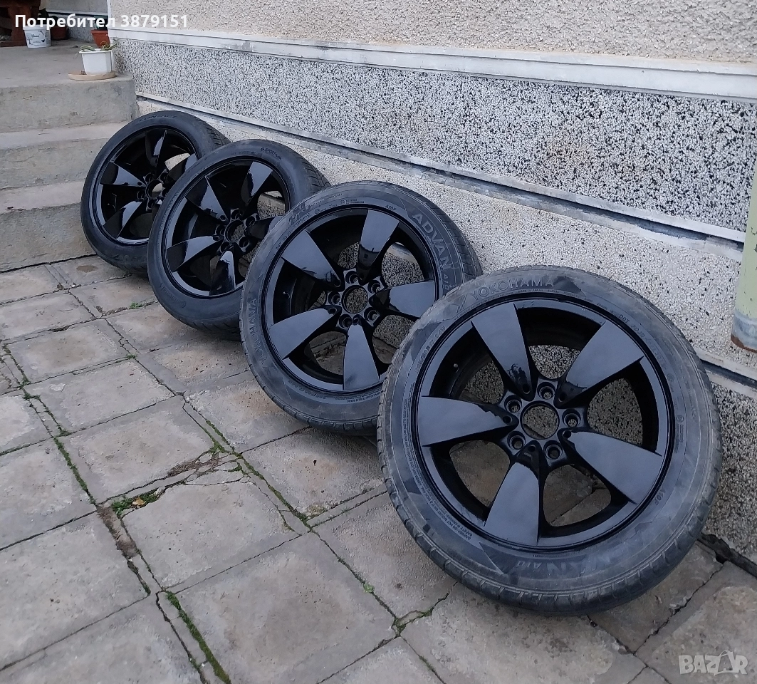 джанти и гуми R17 style 138 бмв е60/е61, снимка 1