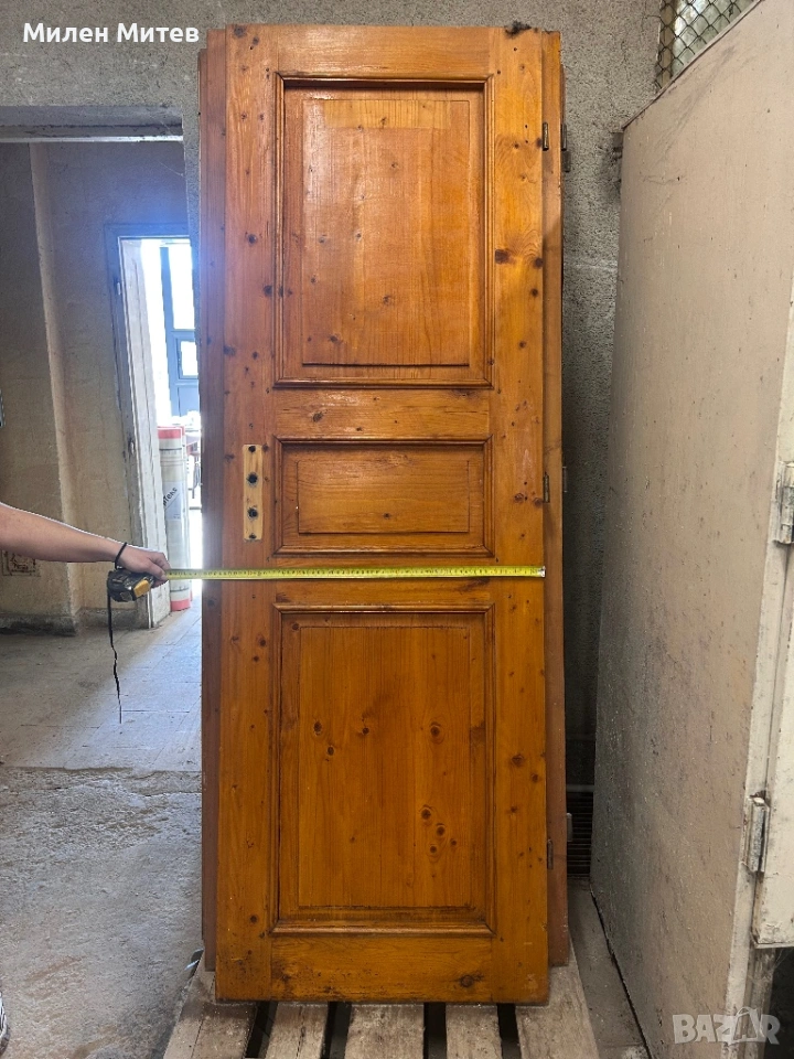 Дървени врати без каси, снимка 1