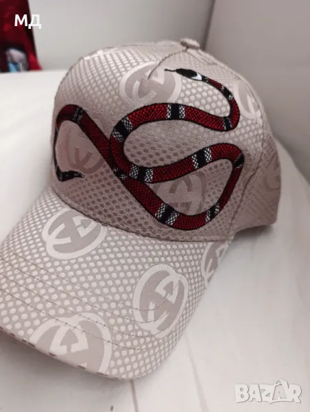 Нова шапка с козирка Gucci kingsnake, снимка 1