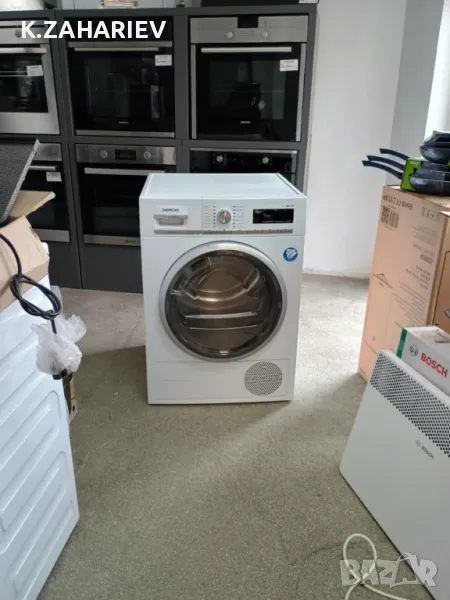 А+++ Сушилня с термопомпа Siemens WT47W5W0, 8 kg , Self clean, снимка 1