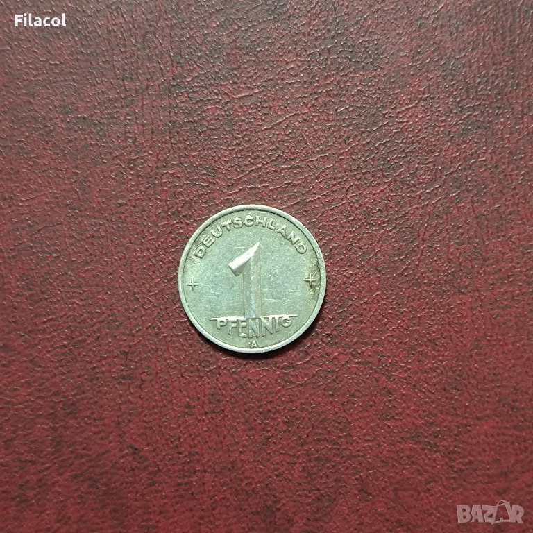 Германия ГДР 1 пфениг 1949 година МД 'A' - Берлин, снимка 1