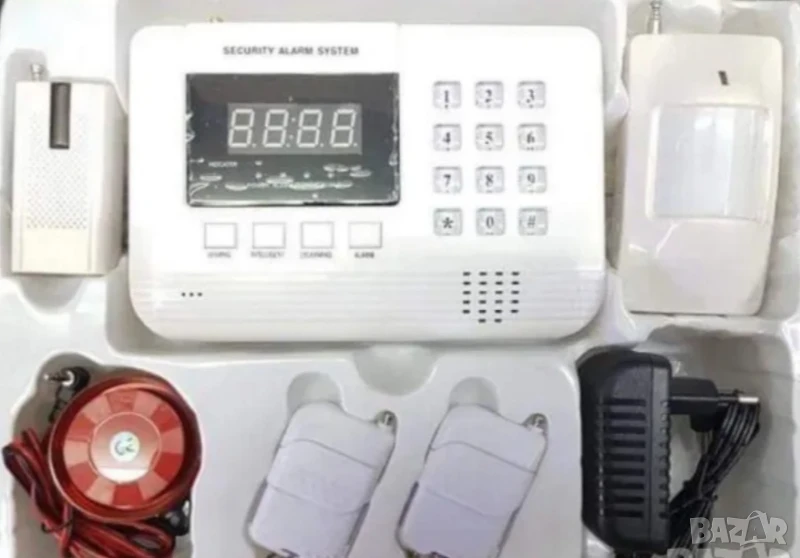 Алармена система с 99 безжични зони PSTN за мобилен и стационарен телефон
, снимка 1