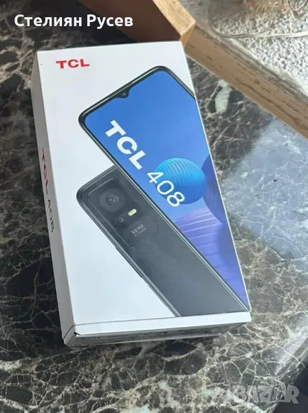 нов tcl 408 64gb blue  смарт телефон 209 лв - нов -  комплект с кутия и кабел    в Силистра е 089929, снимка 1