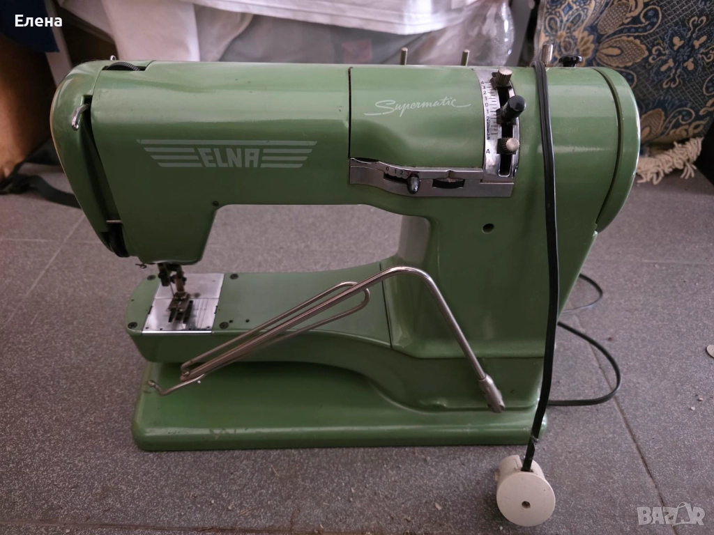 Електрическа шевна машина Elna Supermatic, снимка 1
