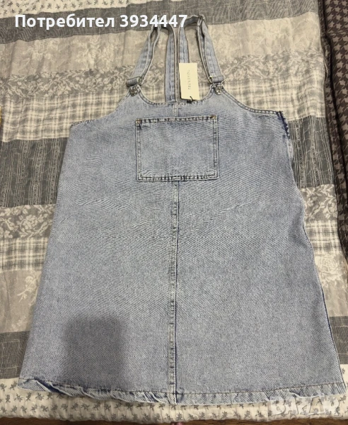 Дамски дънков сукман, снимка 1