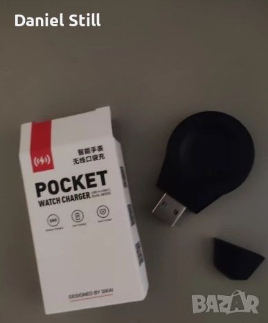 НОВ модел USB Безжично зарядно устройство за Huawei GT3 GT3 pro GT2 pro, снимка 1