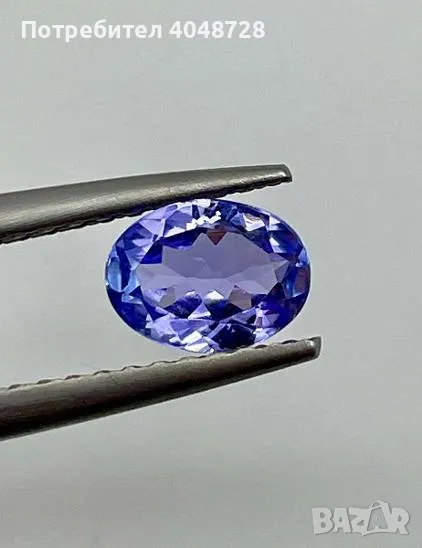 Естествен инвестиционен танзанит 1.39ct. „Синьо-виолетово“, снимка 1