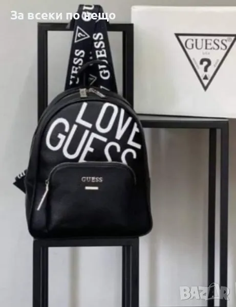 Дамска черна раница Guess Код LFS48, снимка 1