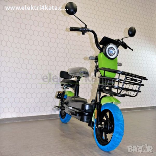 Електрически скутер с двойна седалка, снимка 1