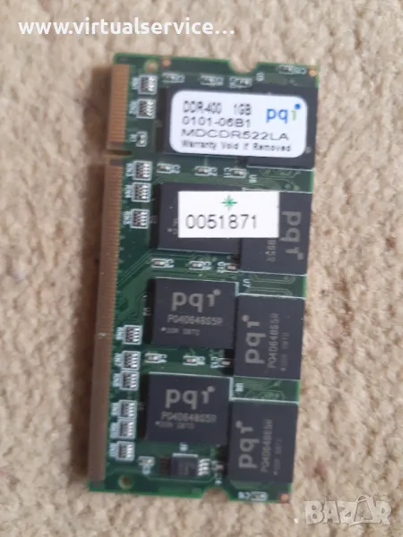 Памет за лаптоп DDR1 1GB DDR400 - 10лв, снимка 1