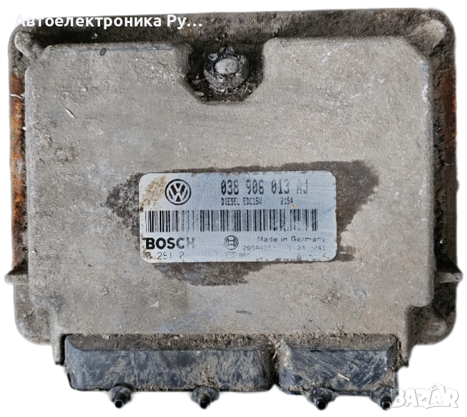 компютър SEAT VW VOLKSWAGEN 1.9 SDI BOSCH ,0 281 001 912, 0281001912, 038 906 013 AJ, 038906013AJ , снимка 1
