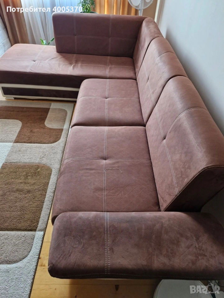 ъглов диван , снимка 1