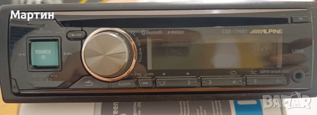 Авторадио Alpine CDE-174BT