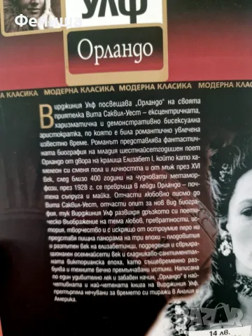 Орландо - Вирджиния Улф, снимка 3 - Художествена литература - 50175254