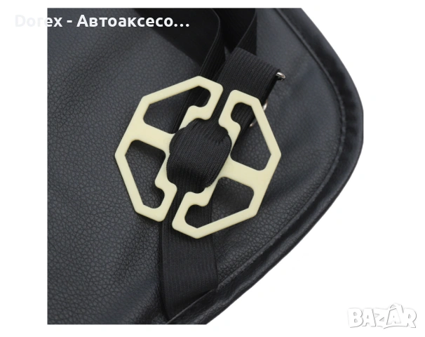 Органайзер за автомобилна седалка от черна еко кожа с 7 джоба – премиум дизайн, снимка 8 - Аксесоари и консумативи - 53798019