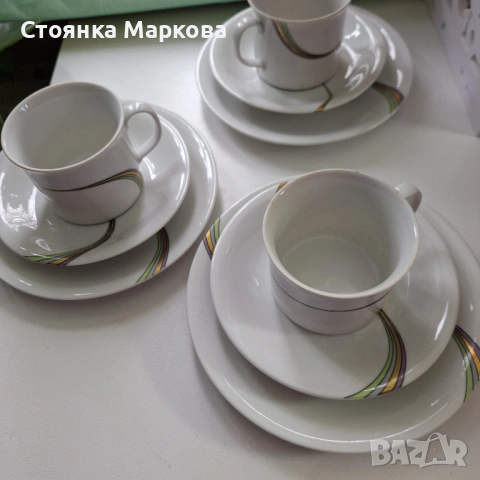 Три тройни сета за кафе-Рьорстранд-Швеция, снимка 2 - Чаши - 53272467