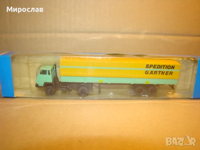 ROCO STEYR H0 1/87 МОДЕЛ ИГРАЧКА КАМИОН КОЛИЧКА TIR, снимка 4 - Колекции - 48868526