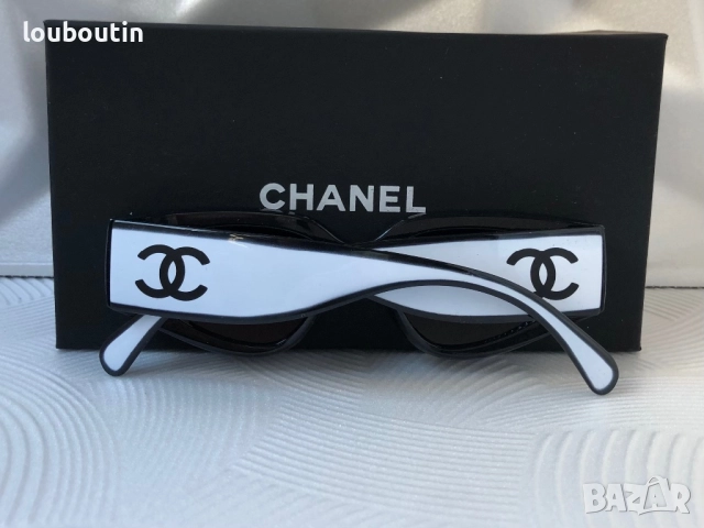 Дамски слънчеви очила котка бяло и черно, снимка 12 - Слънчеви и диоптрични очила - 52914542