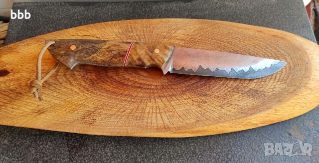 Ловен нож ръчна изработка, снимка 5 - Ножове - 45161842