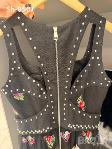 Ефектна рокля на цветя, снимка 7 - Рокли - 54199154