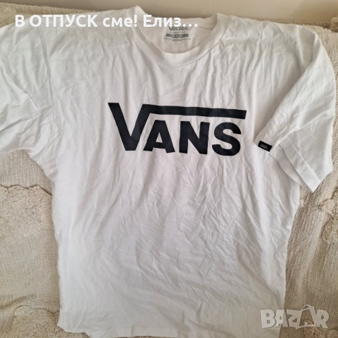 VANS скейт оригинал тениска