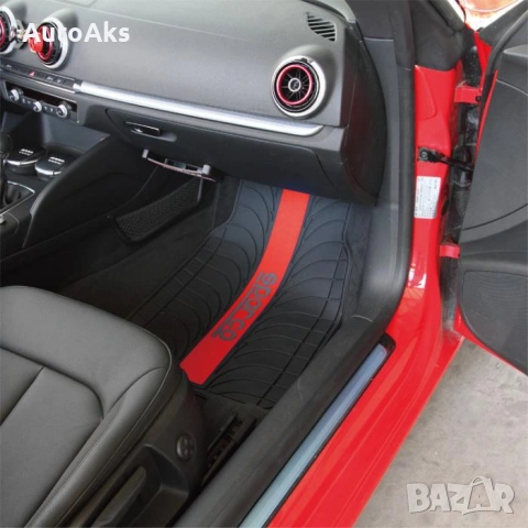 Универсални PVC стелки за автомобил / кола Sparco - сиви или червени, снимка 6 - Аксесоари и консумативи - 54121680