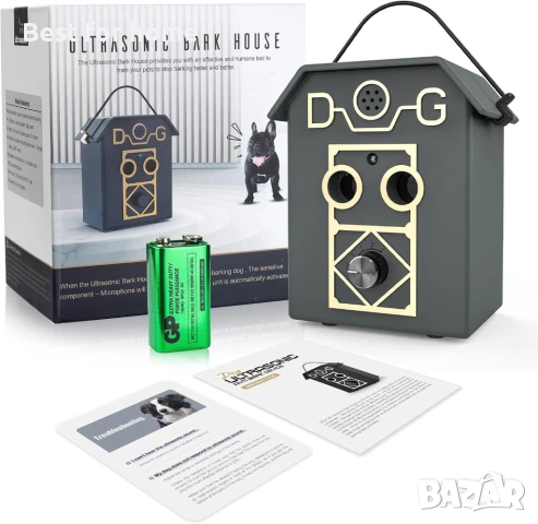  Bubbacare Устройство против лай- 3 нива на възпиране на кучета, снимка 8 - За кучета - 50642727