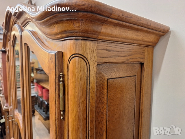Винтидж трапезен бюфет дъб масив , снимка 4 - Бюфети - 52584040