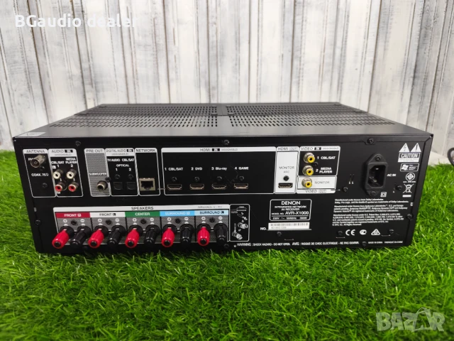 Denon Avr x-1000 , снимка 5 - Ресийвъри, усилватели, смесителни пултове - 50645530