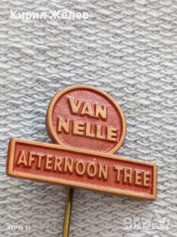 Пет значки стари редки GURTH,REMIA,VAN NELLE за КОЛЕКЦИЯ ДЕКОРАЦИЯ 24690, снимка 2 - Колекции - 50847164