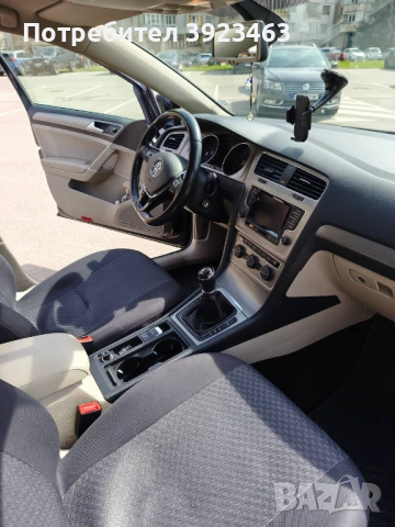 Volkswagen Golf 7 1.4 TGI 2014 г. Фабричен Метан, снимка 7 - Автомобили и джипове - 54029207