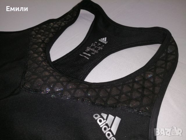 Adidas Climalite Techfit оригинално дамско спортно бюстие р-р L, снимка 5 - Корсети, бюстиета, топове - 46737752