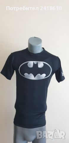 Under Armour Batman Compression Mens Size M ОРИГИНАЛ! Мъжкa Тениска!, снимка 7 - Тениски - 46586419