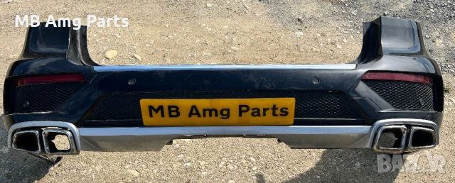 Мерцедес W166 ML63 AMG задна броня оборудвана MERCEDES