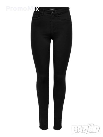 Дамски дънки Only 15093134 Royal High Skinny Fit 34 Еластични дамски дънки с висока талия слим модел, снимка 7 - Дънки - 46745814