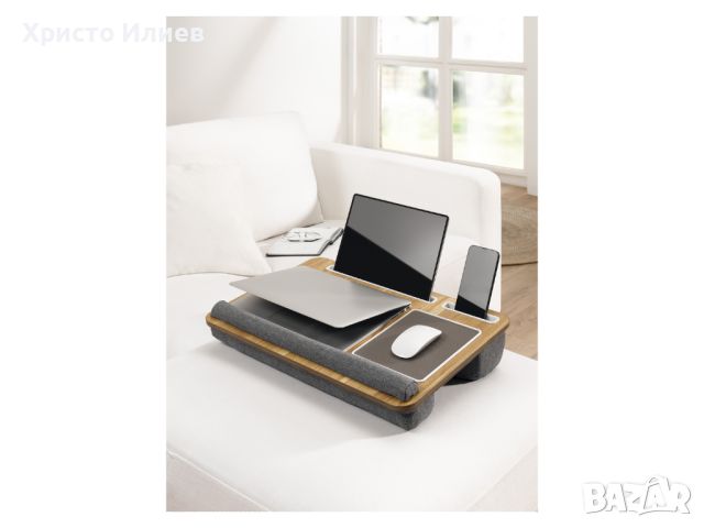 Подложка за лаптоп и телефон с вградена подложка за мишка LIVARNO home, снимка 4 - Лаптоп аксесоари - 45301262