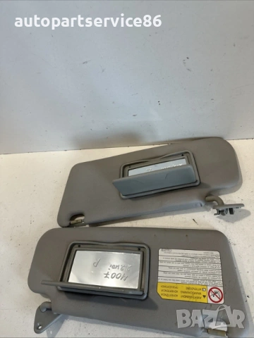 Ляв и десен сенник и част модел за Peugeot 4007 2.2 HDI (2009) 7430A318, снимка 3 - Части - 53678042