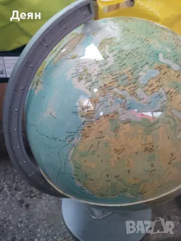 Ретро глобус 1994г.,много запазен, снимка 2 - Антикварни и старинни предмети - 49697639