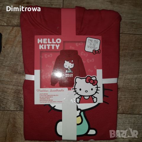 р-р146-152см Hello Kitty суичър, снимка 3 - Детски анцузи и суичери - 45384207