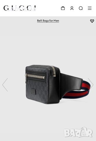 Мъжка чанта Gucci, снимка 3 - Чанти - 45865480