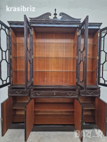 Масивна Витрина-внос от Германия!, снимка 5 - Секции и витрини - 54119668