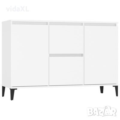 vidaXL Бюфет, бял, 104x35x70 см, ПДЧ(SKU:806112, снимка 1 - Бюфети - 45926181