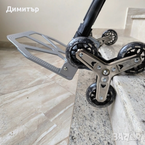 Транспортна количка сгъваема 75кг НОВИ , снимка 2 - Други инструменти - 52509056